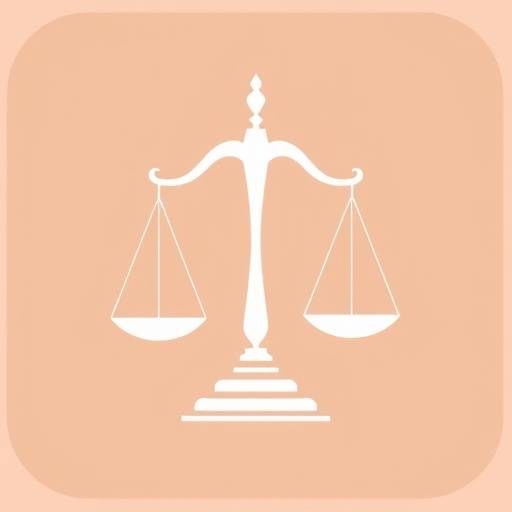 Icono de leyes y justicia